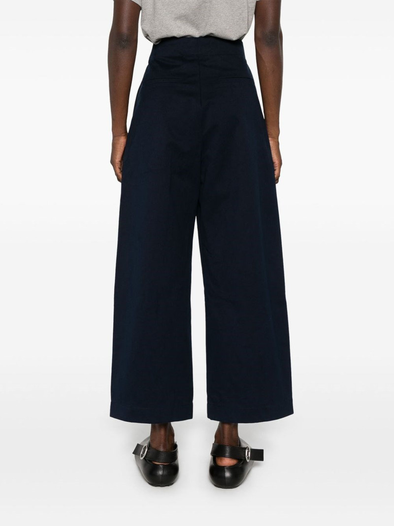 Studio Nicholson Cotton wide-leg trousers outlook