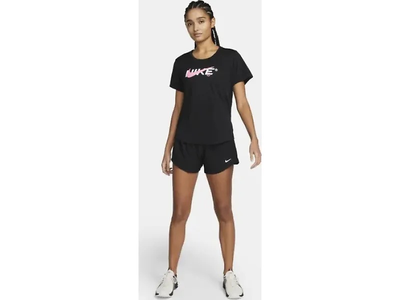 Nike One Dri-Fit Mid Rise 3 in Brief Lined Shorts - 6