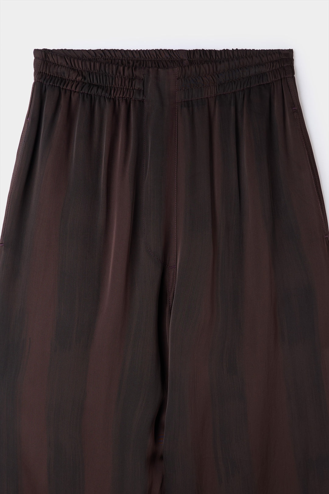 ELASTIC PANTS / brown - 6