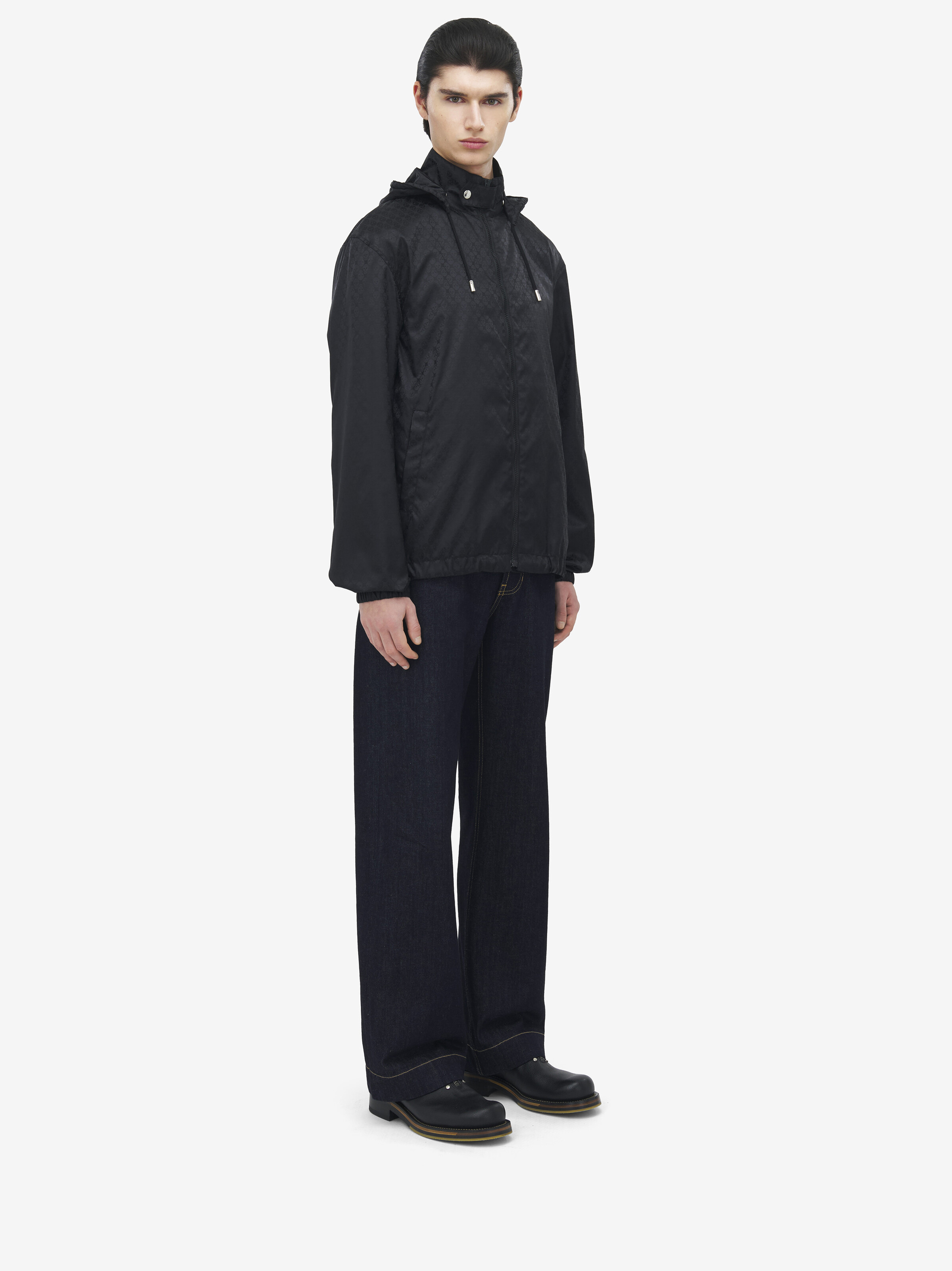 Skull Jacquard Windbreaker - 4
