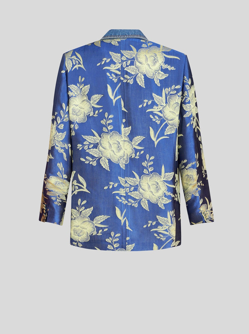 DOUBLE-BREASTED JACQUARD JACKET 6