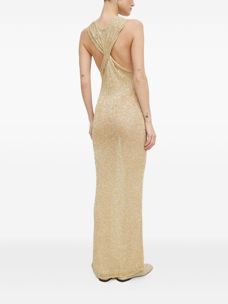 HERSKIND twisted-back maxi dress outlook