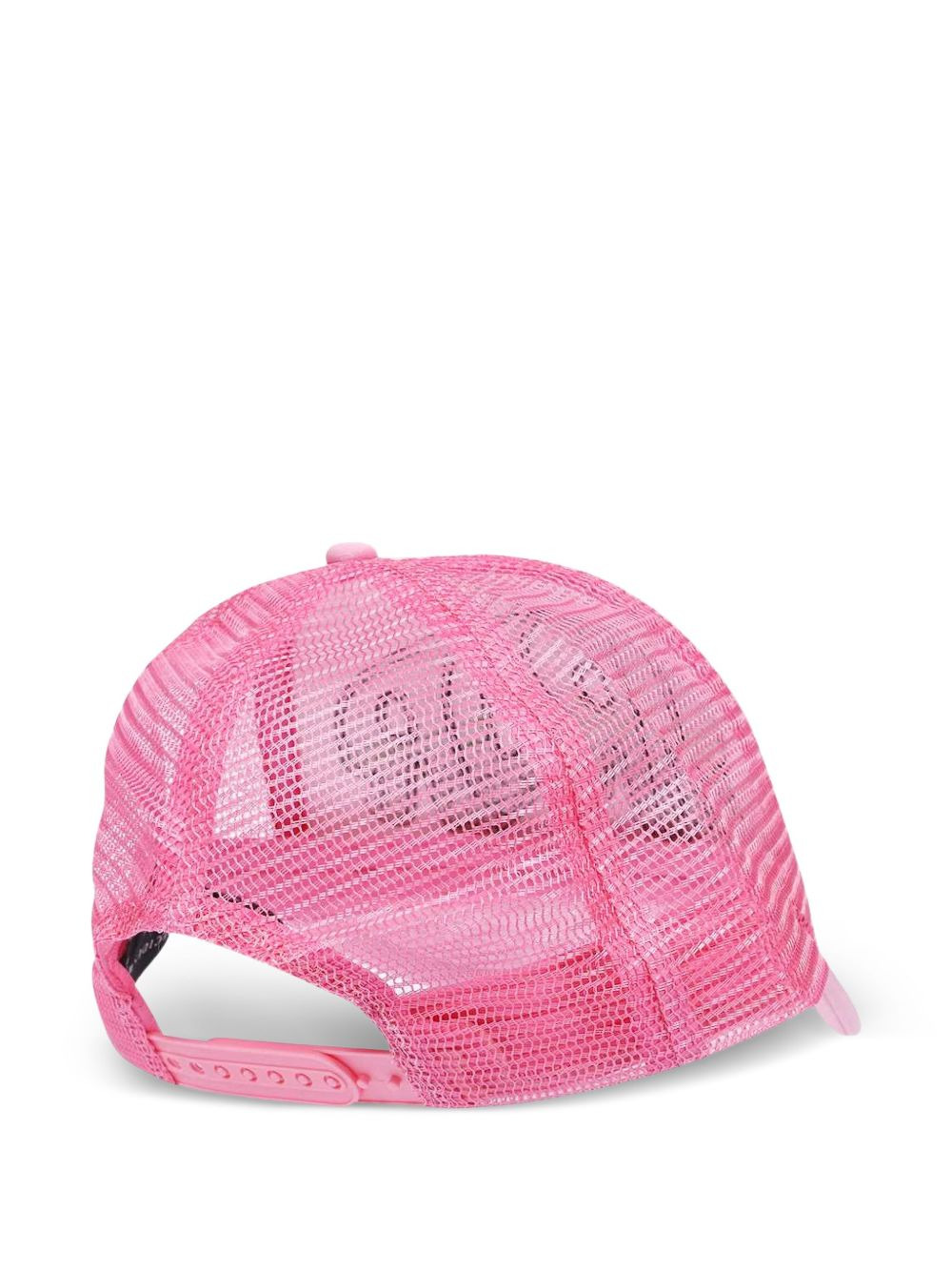 embroidered-patch trucker cap - 2