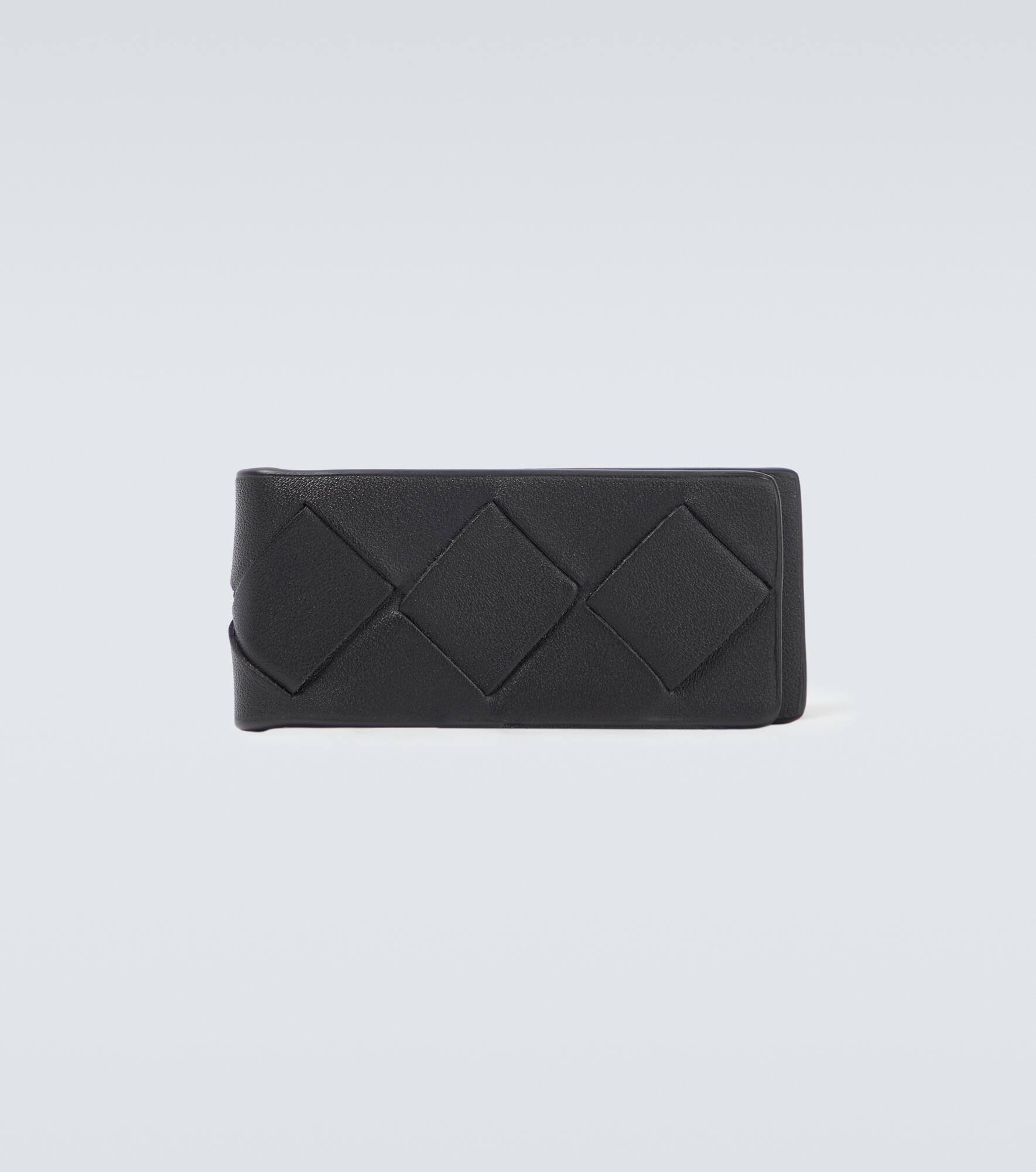 Intrecciato leather wallet - 1