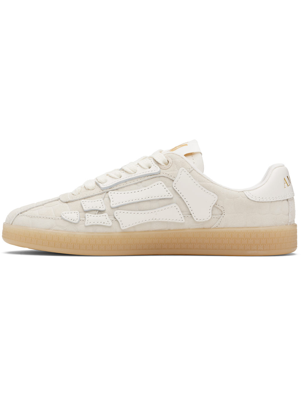 Off-White Croc Debossed Pacific Bones Sneakers - 3