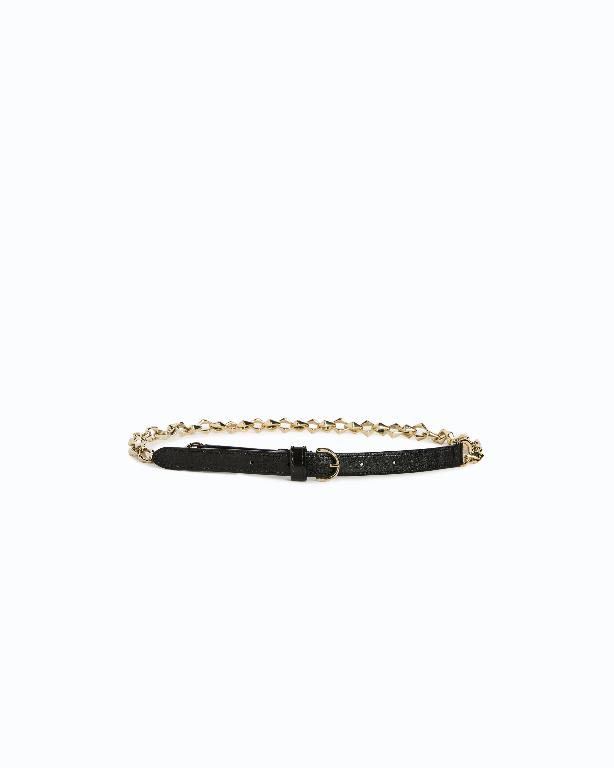 BELT WITH CHAIN INSERT, 1.5 CM - 1