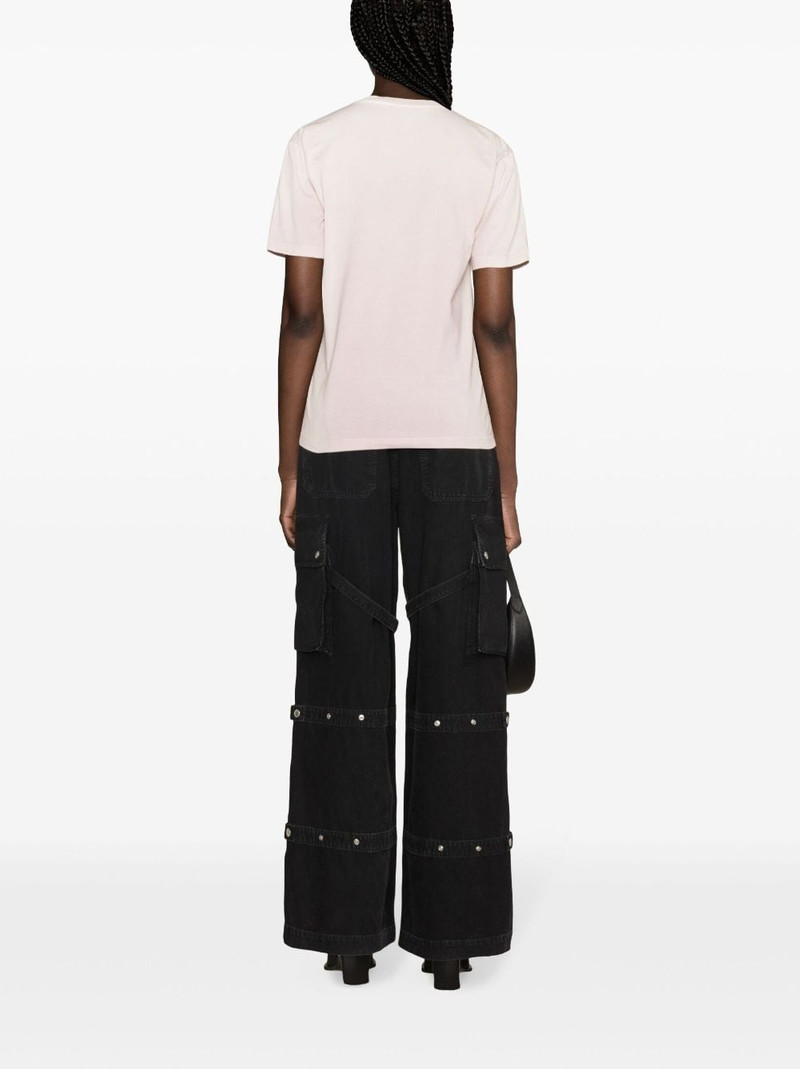 logo-print ombrÃ© T-shirt 4