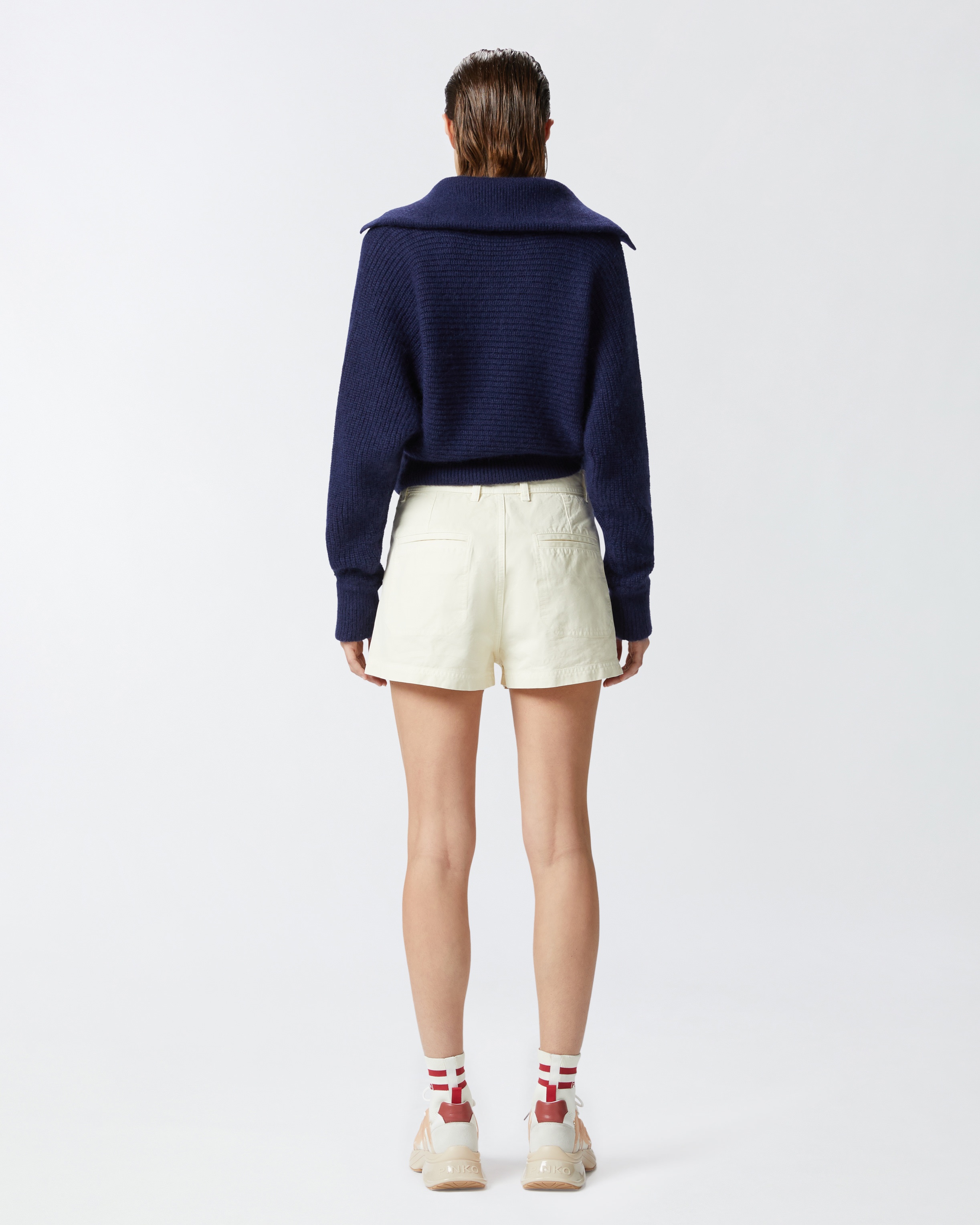 COTTON SHORTS WITH POCKETS - 4