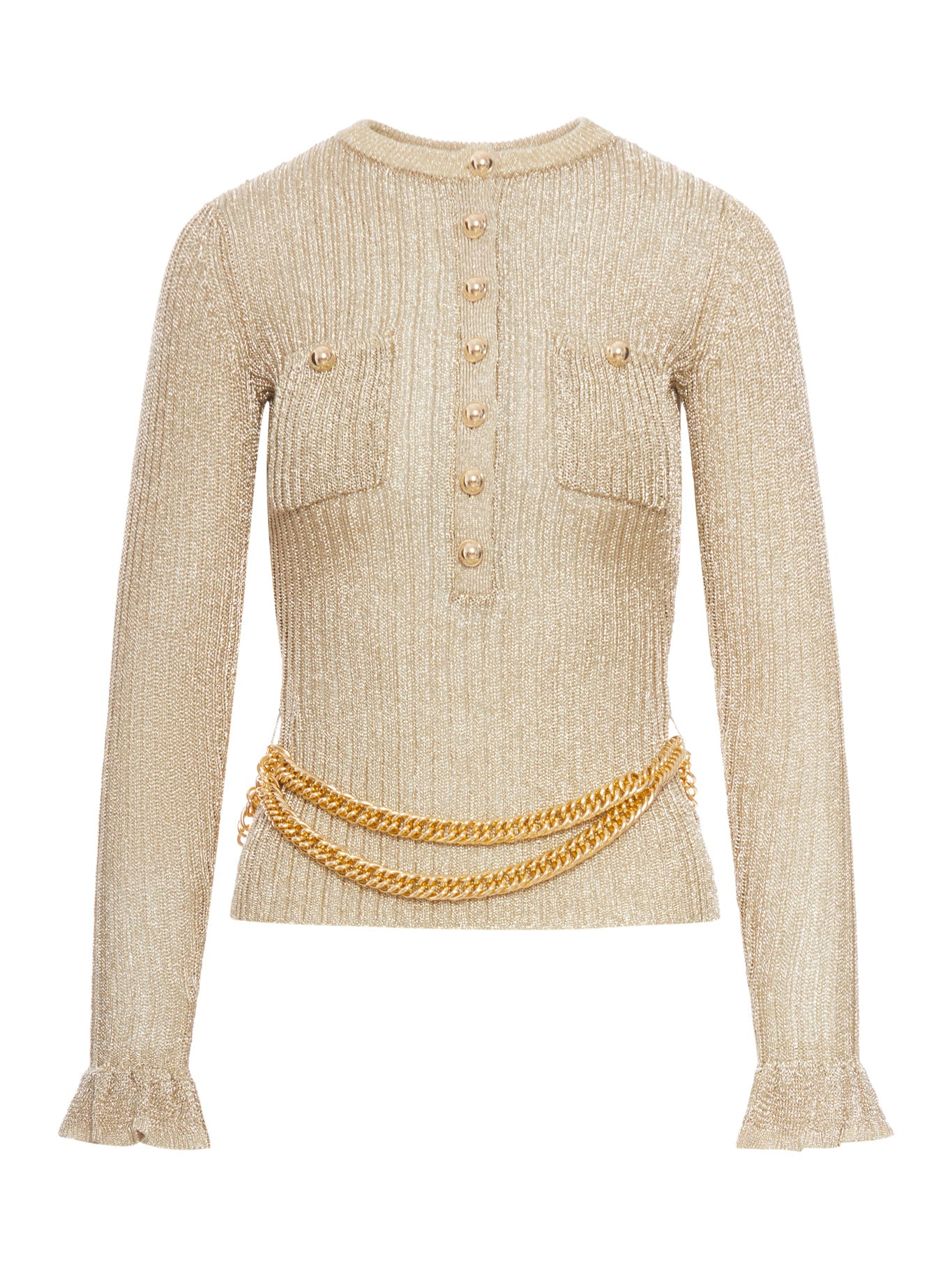RIBBED KNIT TOP - 2