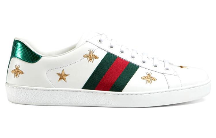 Gucci Ace Embroidered 'Bees and Stars' 386750-A38F0-9073 - 2