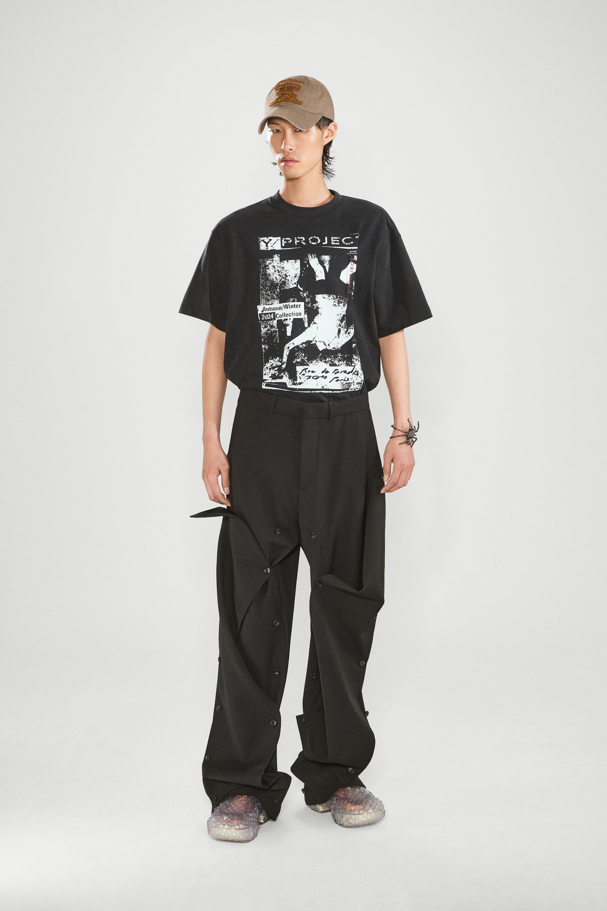 Button Panel Pants - 2