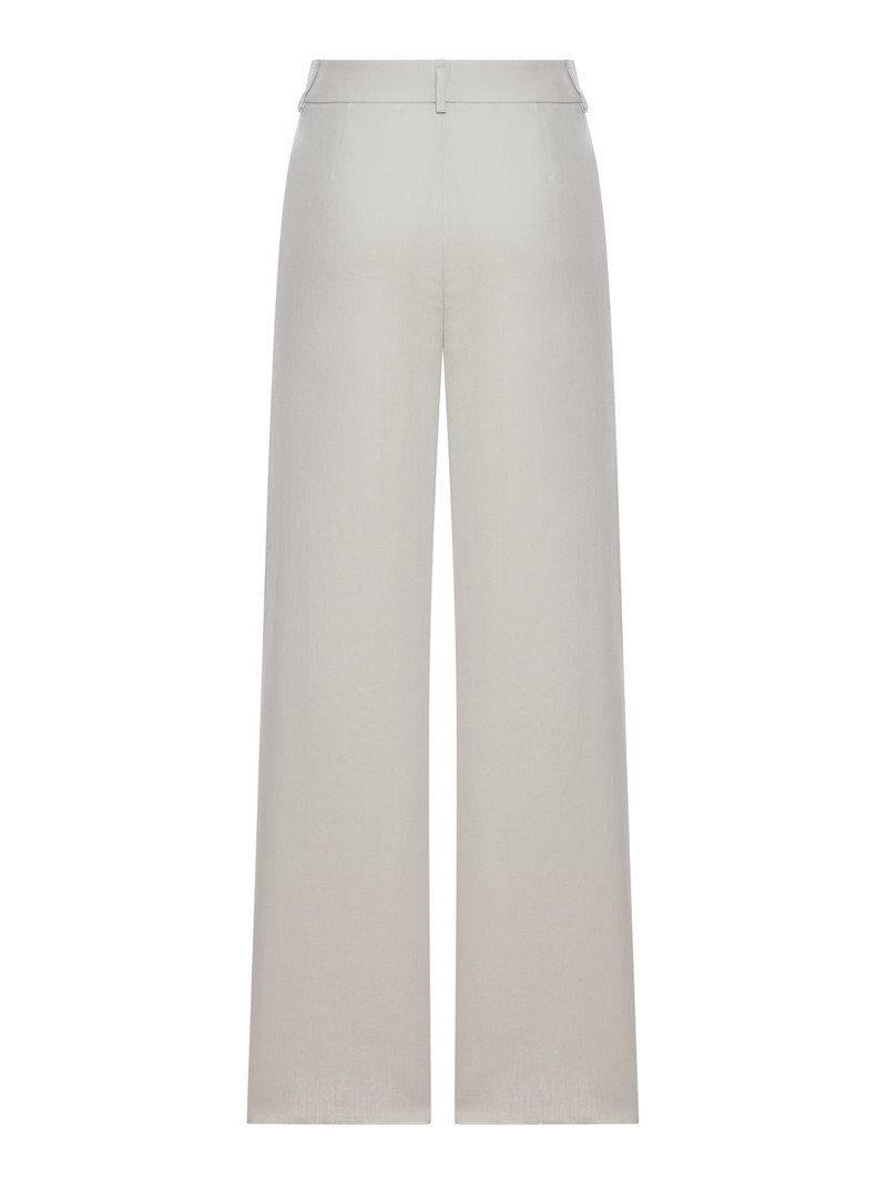 GIORGIO ARMANI TAILORED LINEN TROUSERS outlook