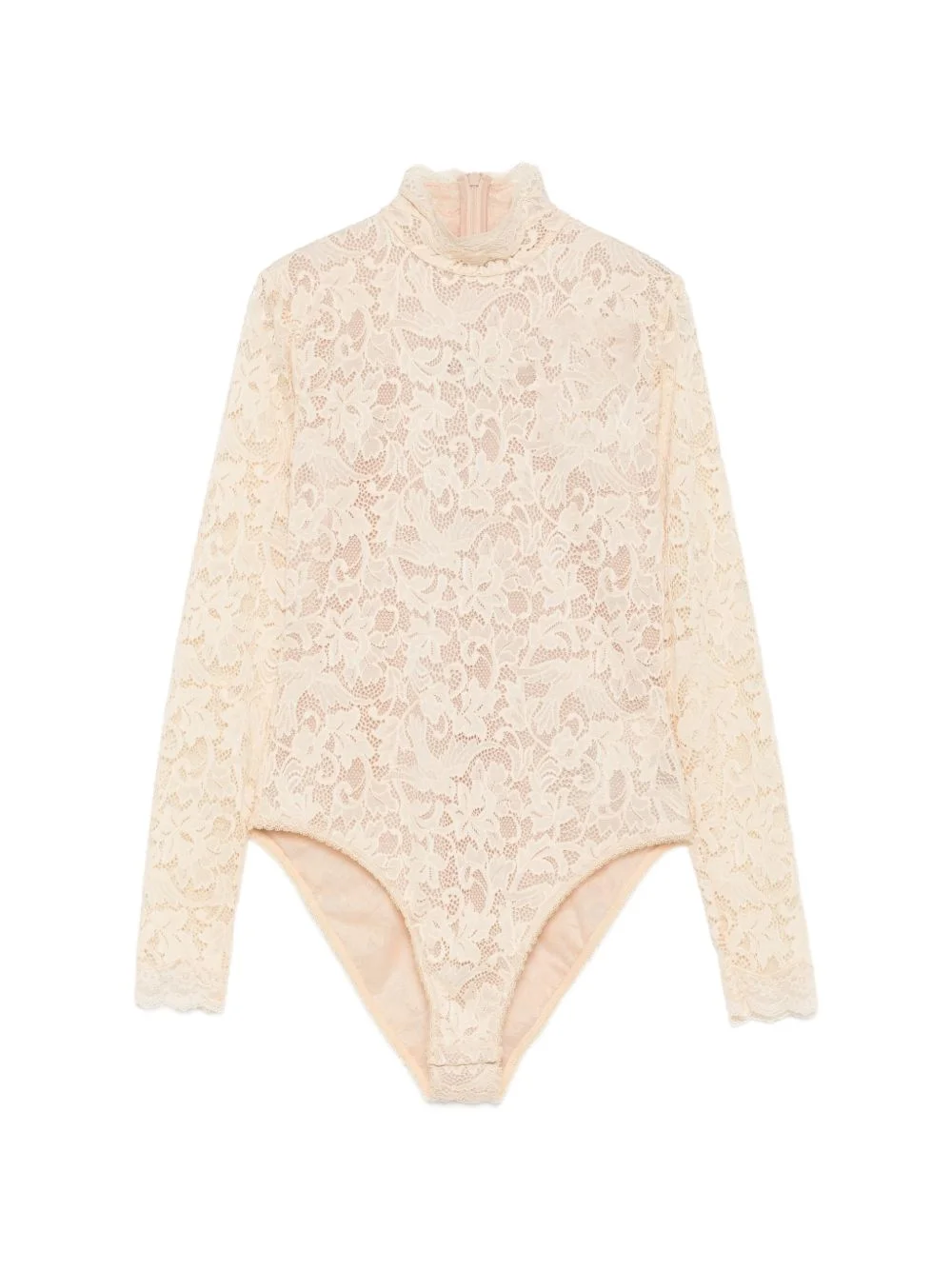 corded lace bodysuit - 1