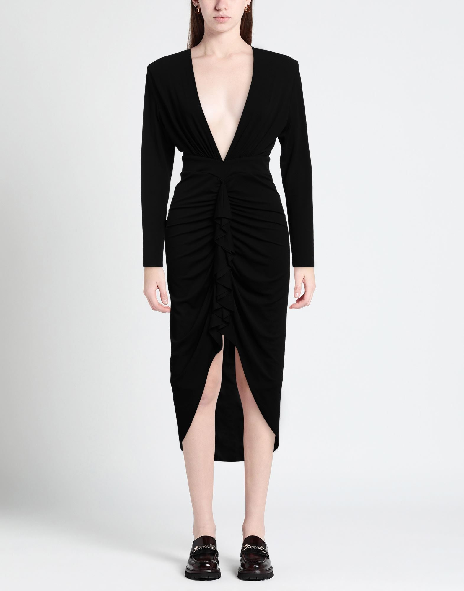 Black Women's Elegant Dress - 2