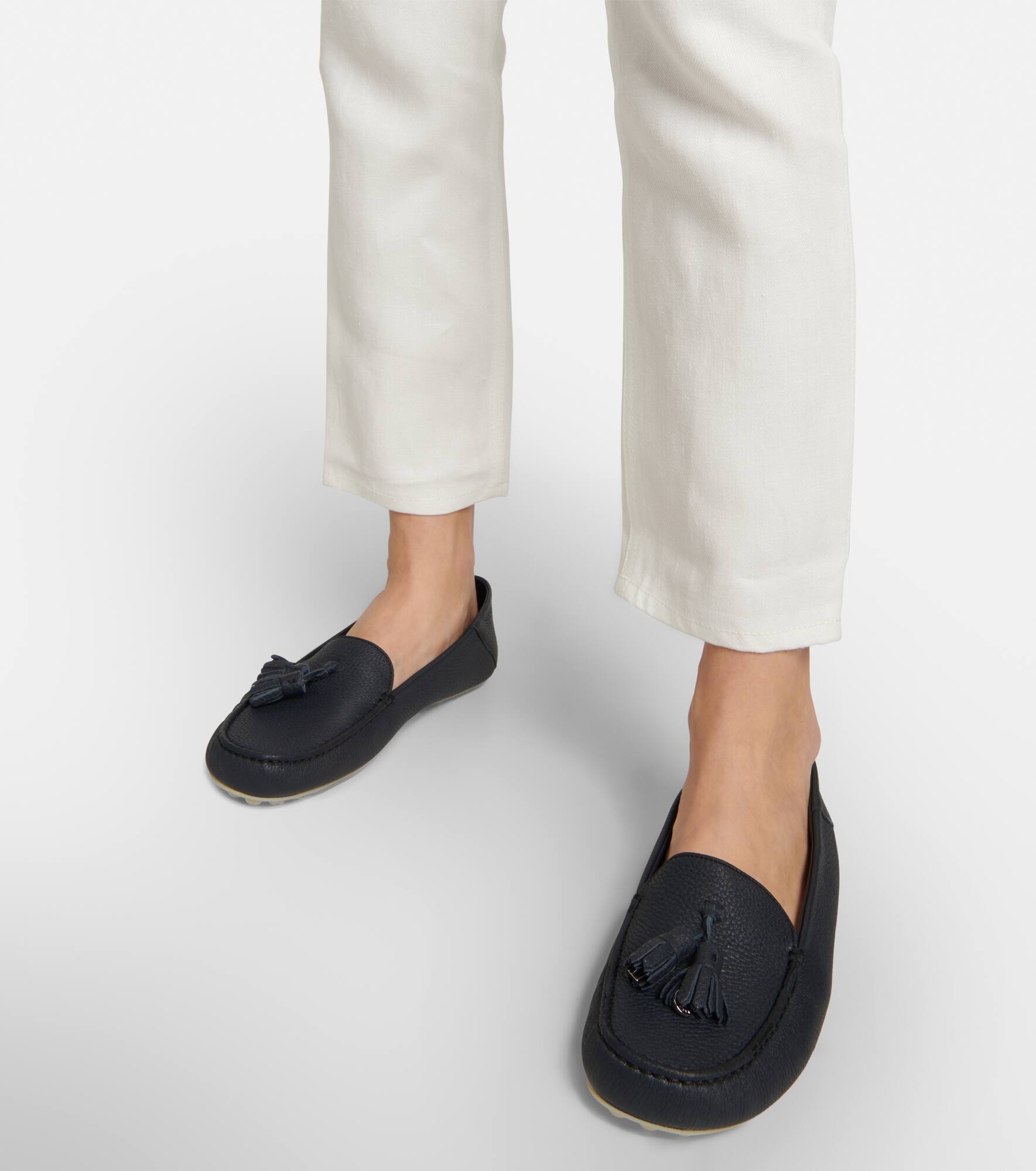 Dot Sole leather moccasins - 4