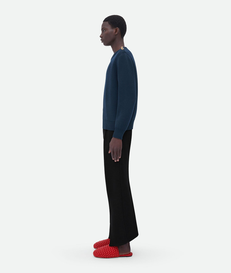 Bottega Veneta wool jumper with metal knot buttons outlook