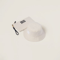 Miu Miu Reversible hat with pouch | REVERSIBLE