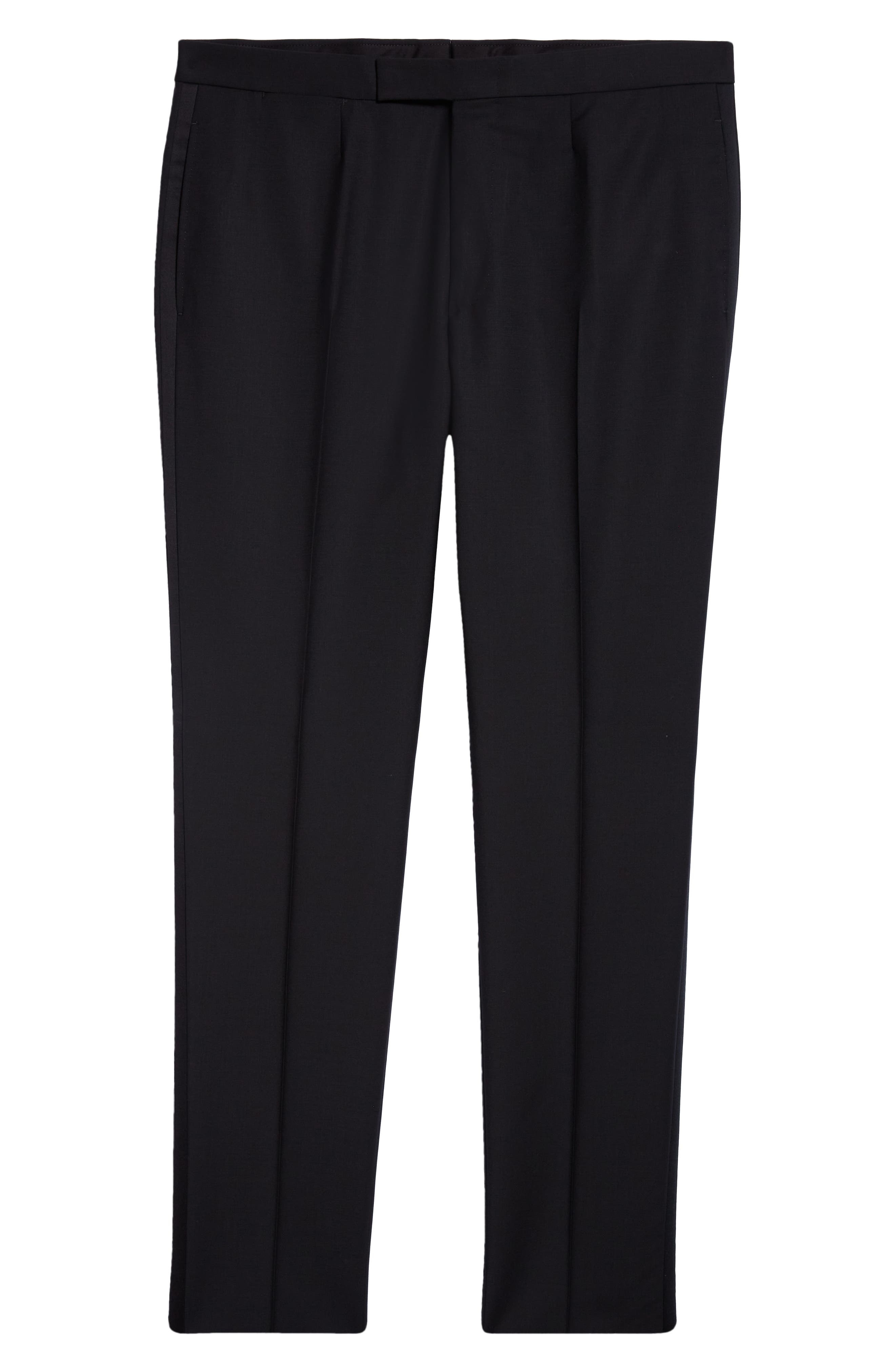 Wool & Mohair Tuxedo Trousers - 5