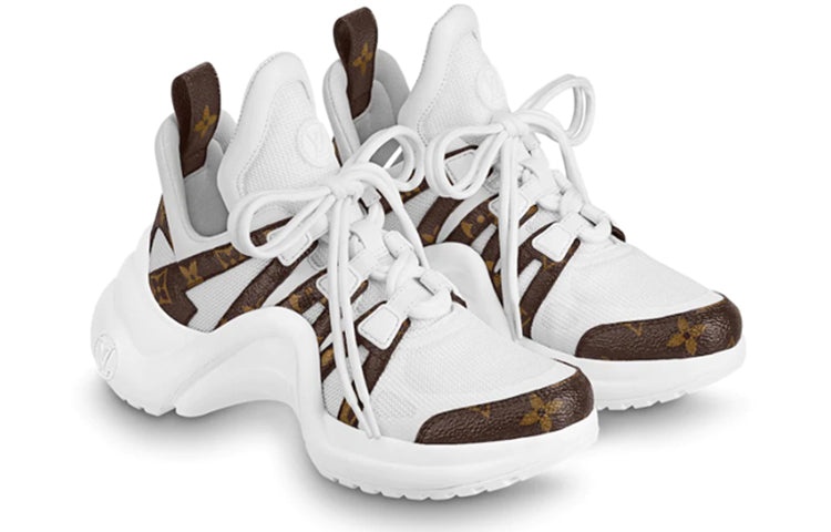 (WMNS) LOUIS VUITTON LV Archlight Sports Shoes 'White Black' 1A43KV - 3