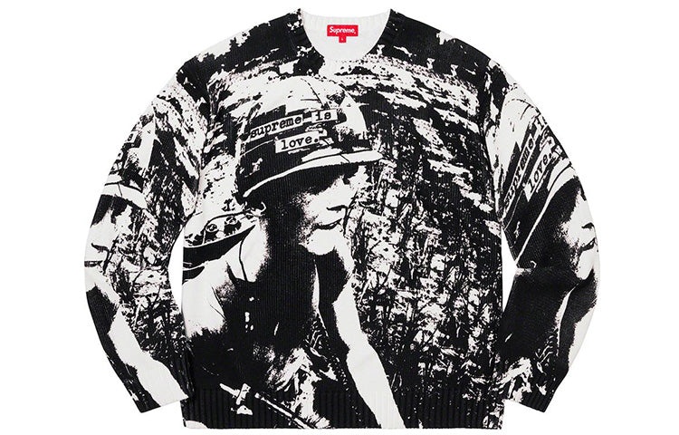 Supreme Supreme is Love Sweater 'White' SUP-FW19-893 - 2