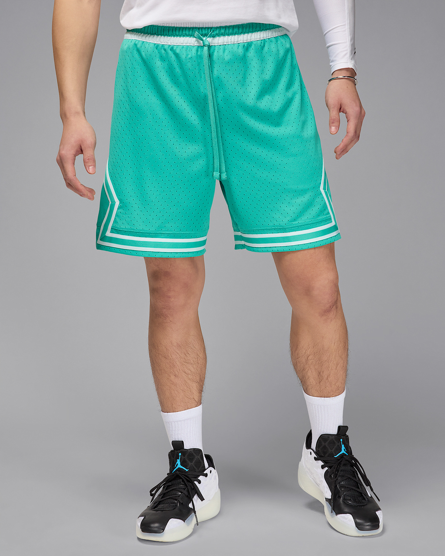 Jordan Sport Men's Dri-FIT Mesh Diamond Shorts - 1