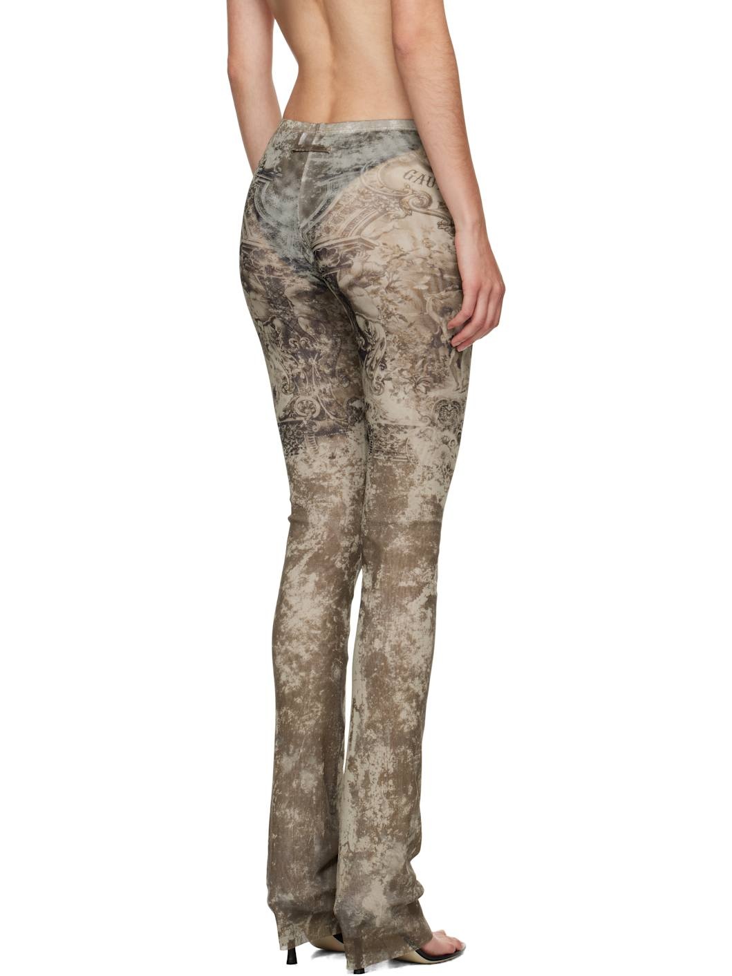 Beige 'The Médaillon' Lounge Pants - 3