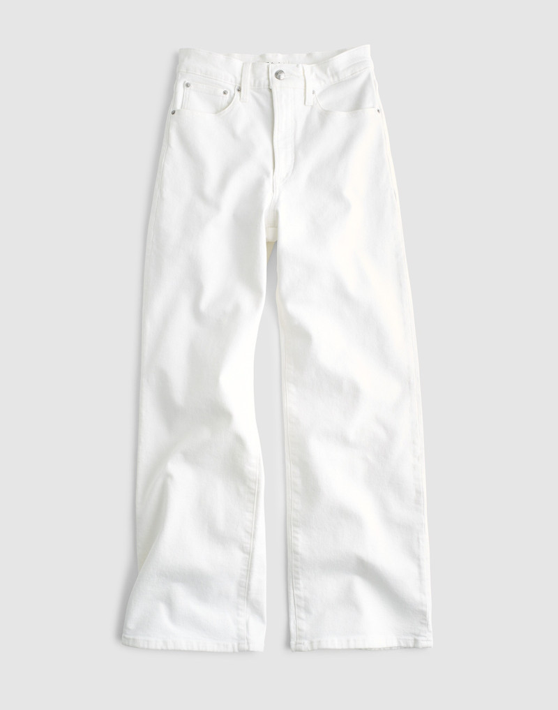 The Wide-Leg Crop Jean in Super Stretch Denim 1
