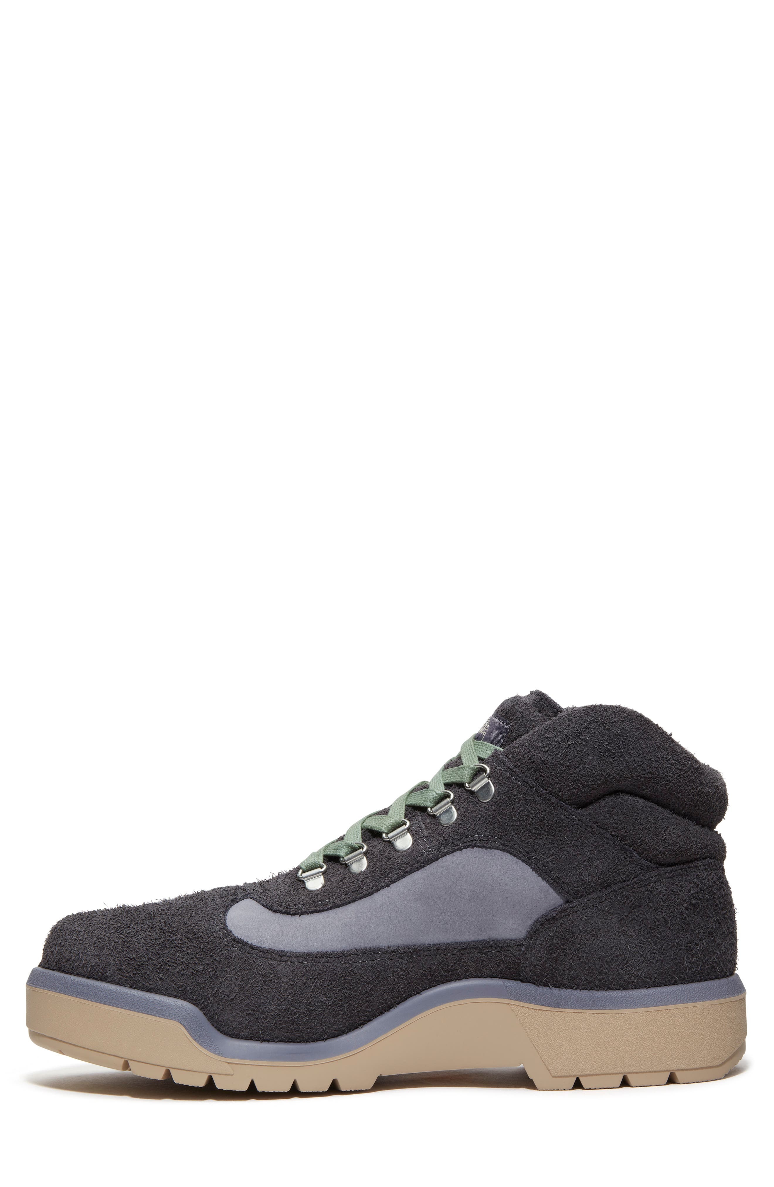 Timberland Field GoreTex® Waterproof Boot in Dark Grey Suede at Nordstrom - 8