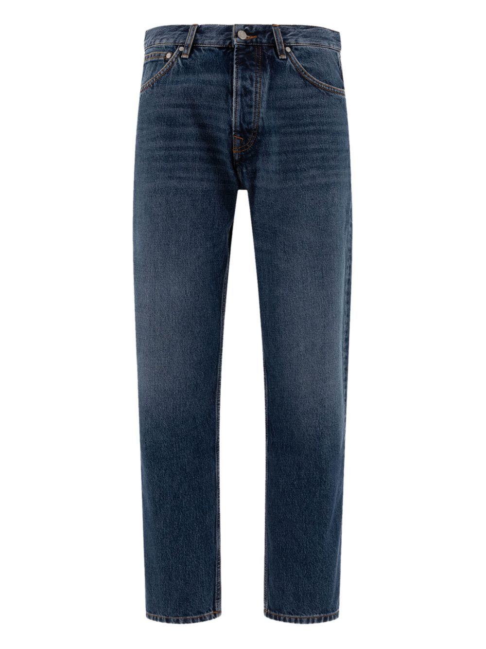 patch-pockets jeans - 1