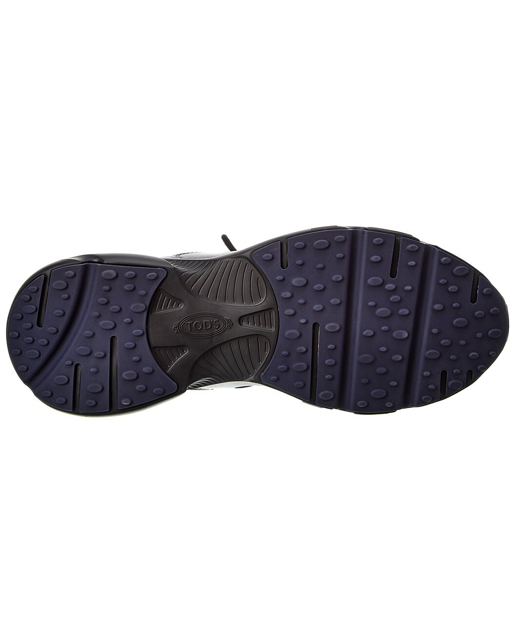 TOD’s Leather & Knit Sneaker - 4
