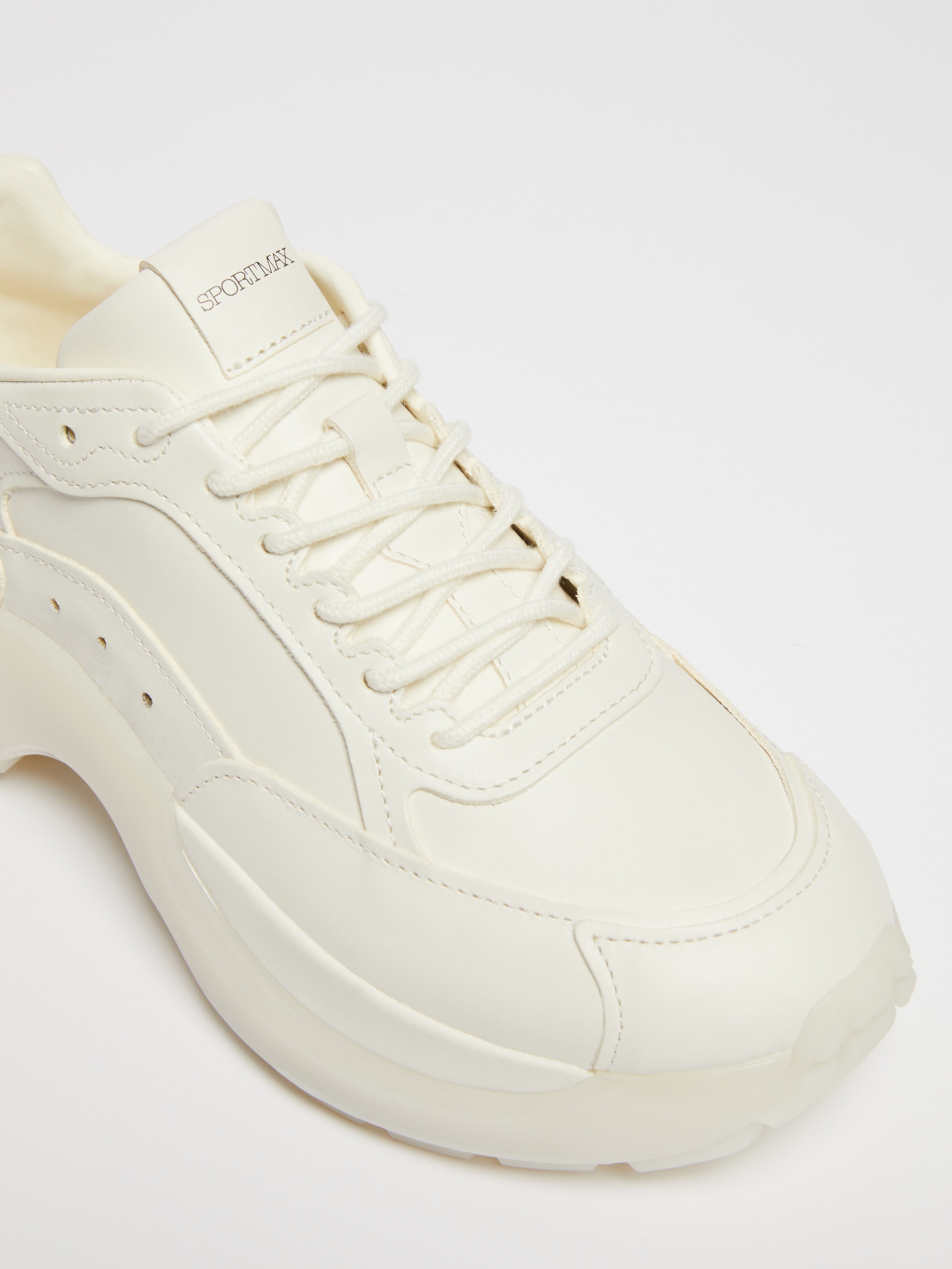 URTA Chunky-sole leather sneakers - 4