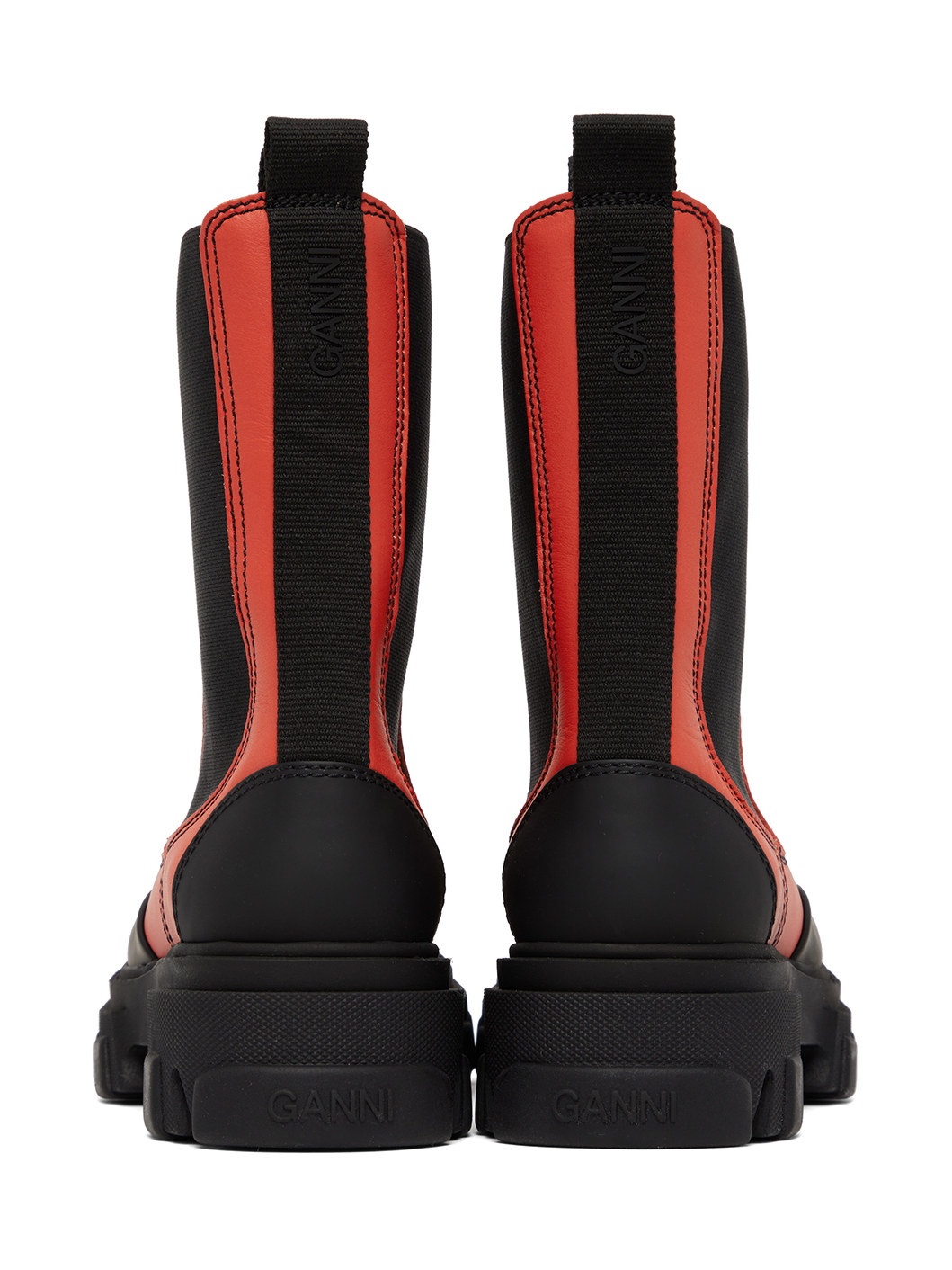 Red Chelsea Ankle Boots - 2
