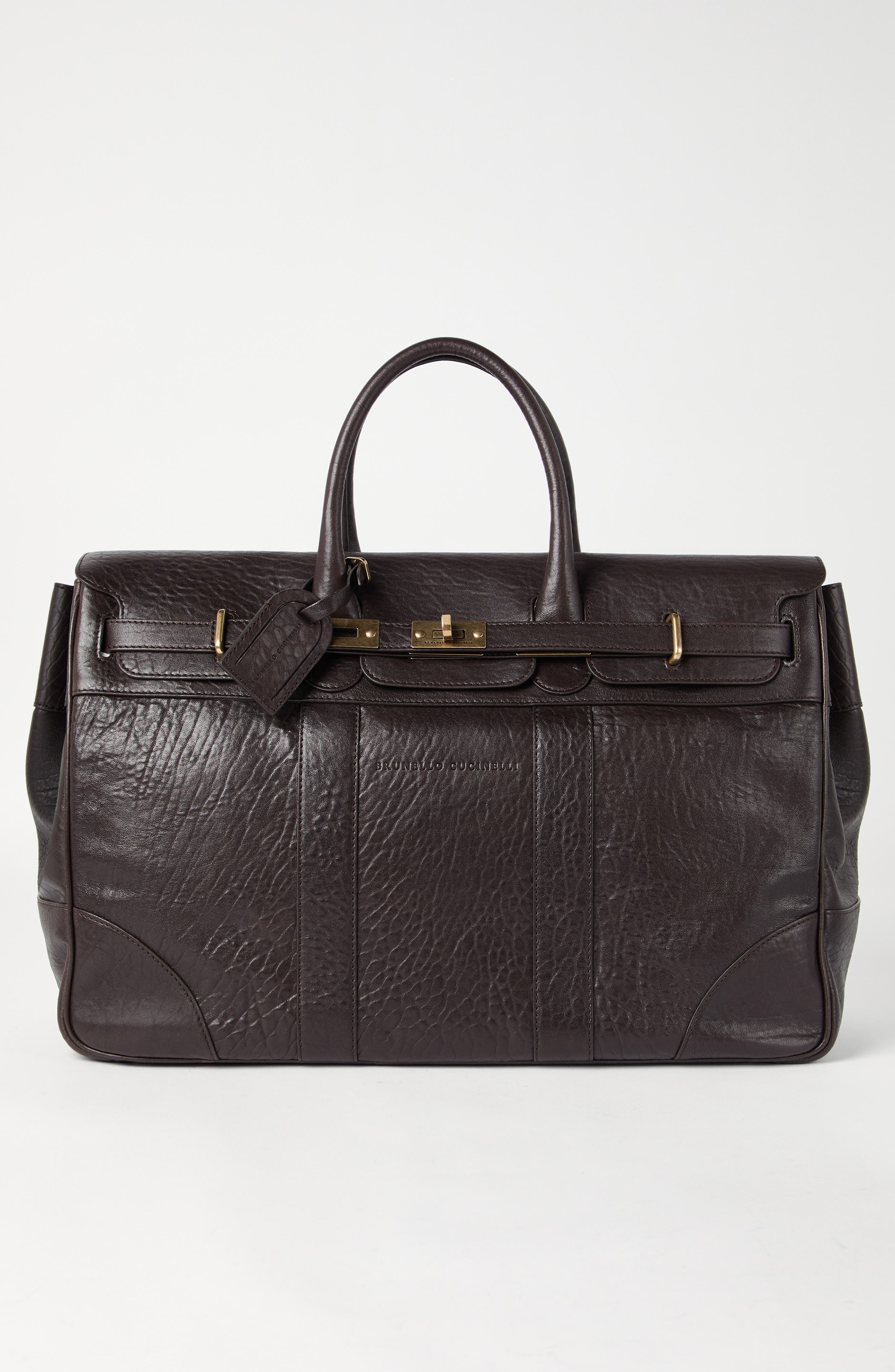 Brunello Cucinelli Leather country bag in Brown at Nordstrom - 2