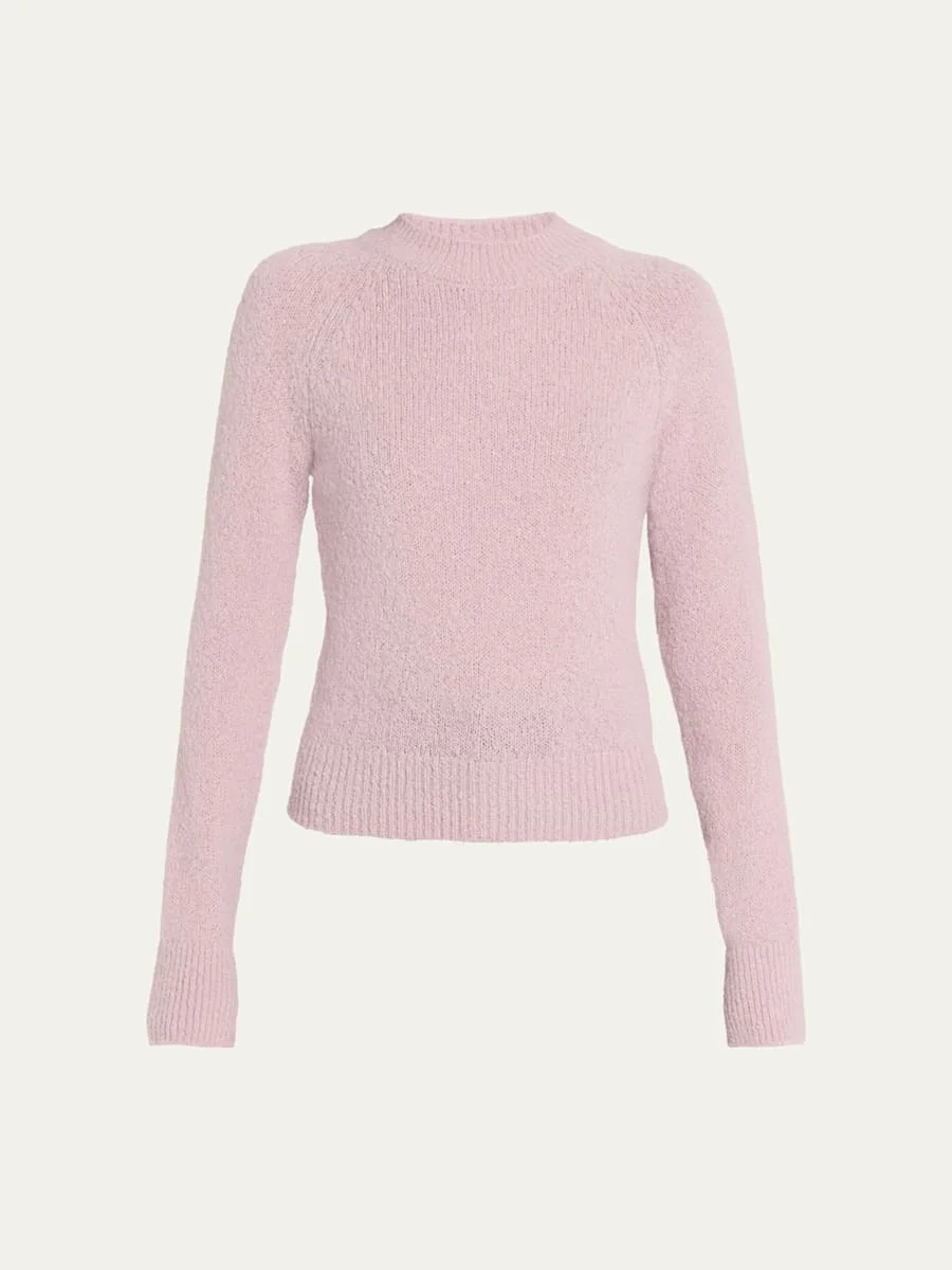 Texas Mock-Neck Alpaca Sweater - 1