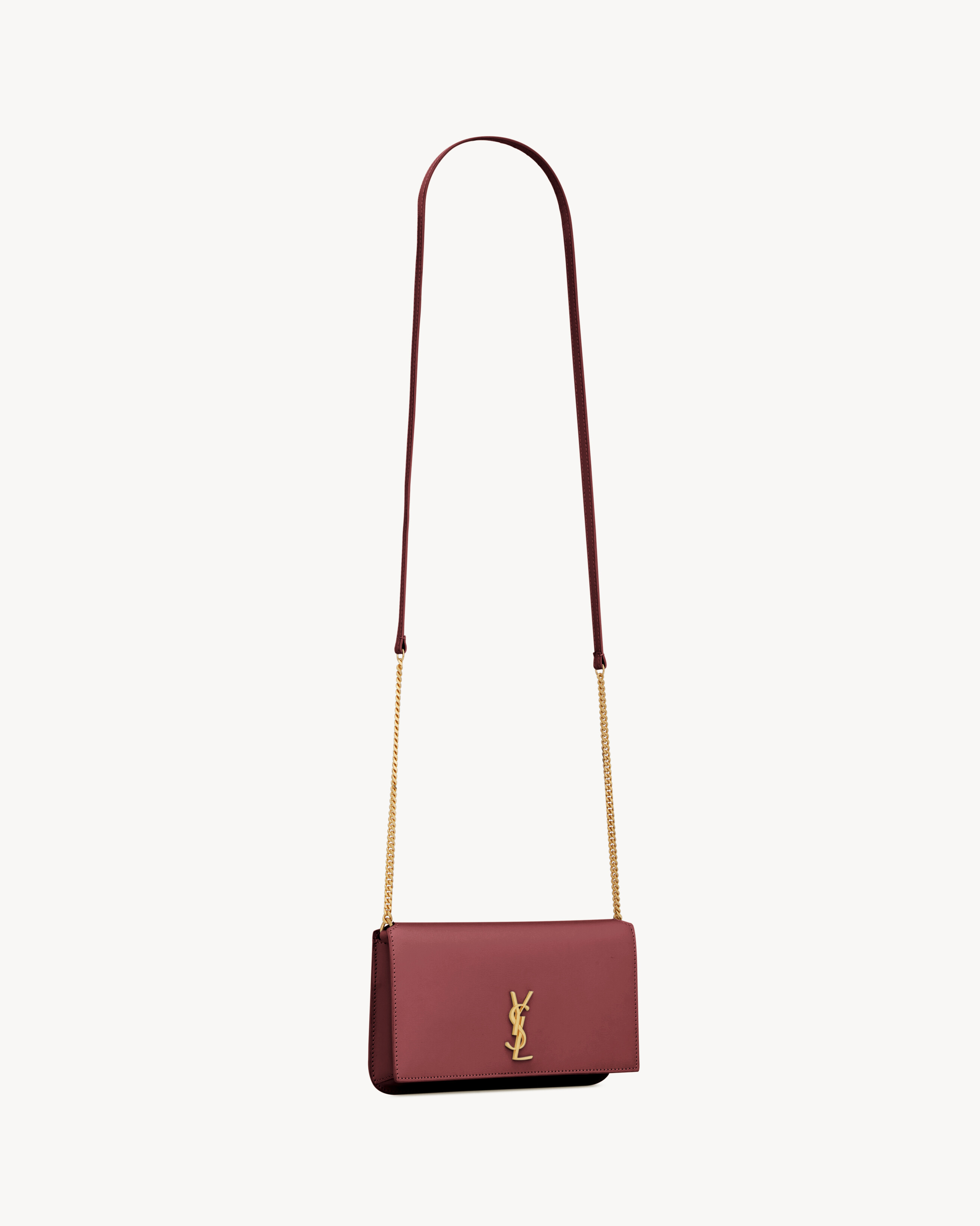 CASSANDRE PHONE HOLDER IN SMOOTH LEATHER - 7