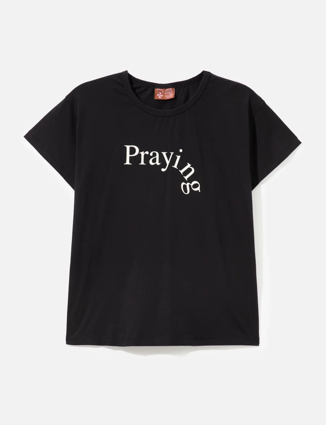 PRAYING LOGO MENS T-SHIRT - 1