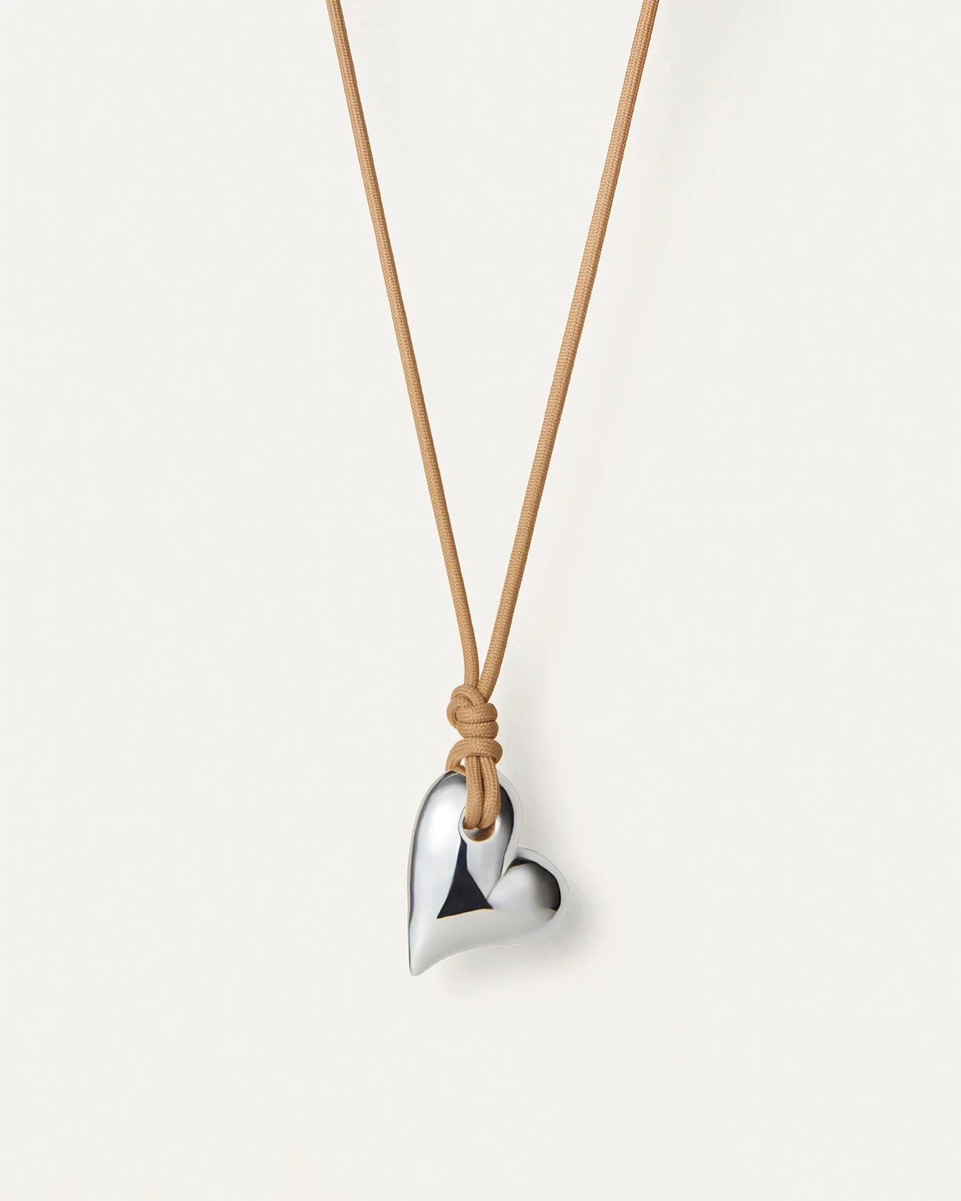 Art Heart On A String Necklace - 1