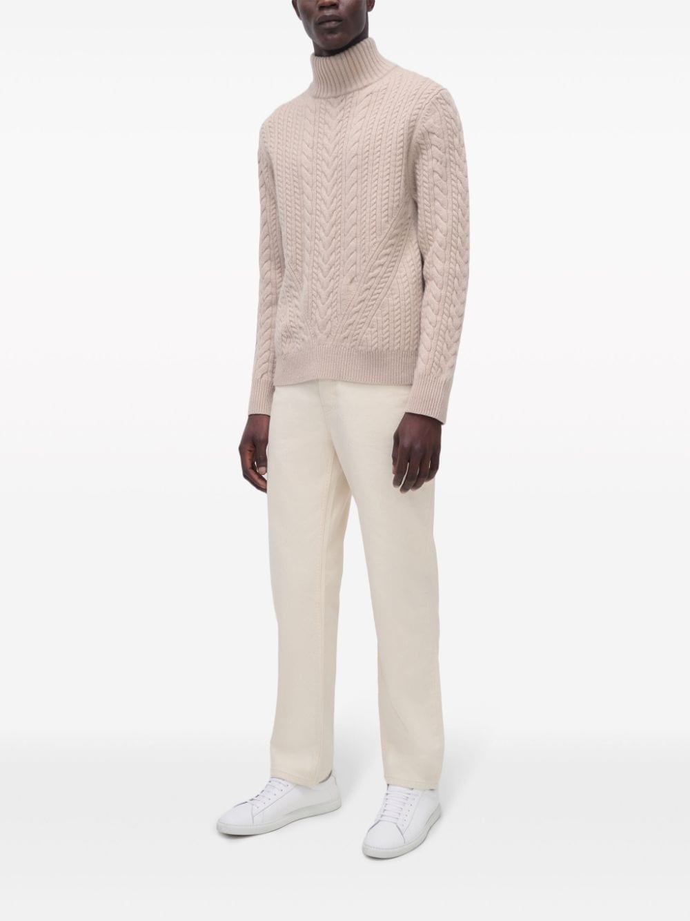 Ajax cable-knit jumper - 3