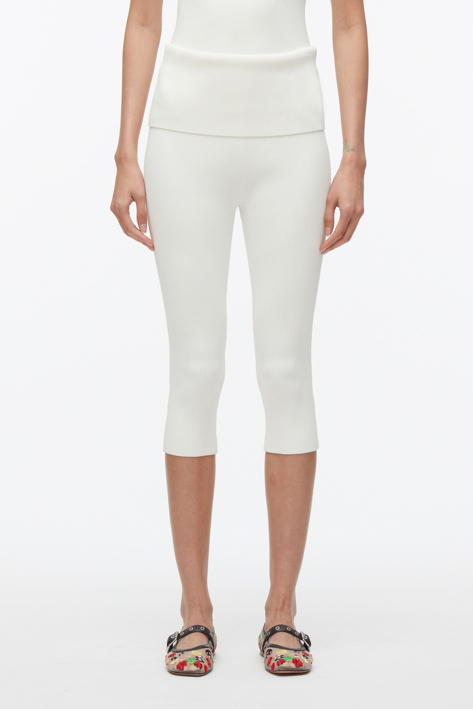 Compact Rib Capris - 2