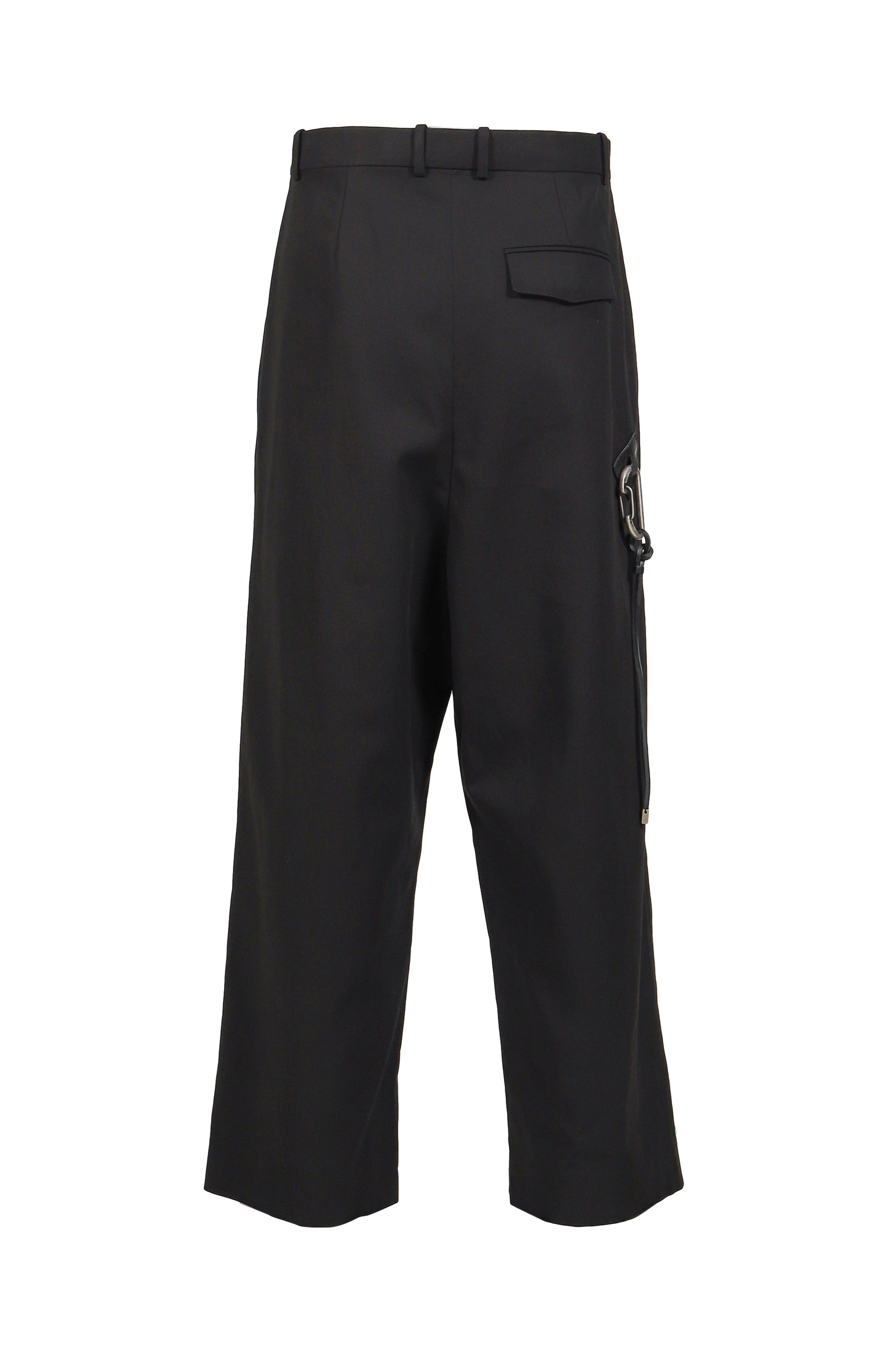 LOW CROTCH TROUSERS AF / BLK - 2