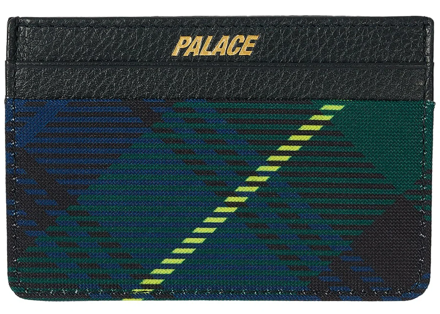 Palace P-Lux Card Holder Black - 1
