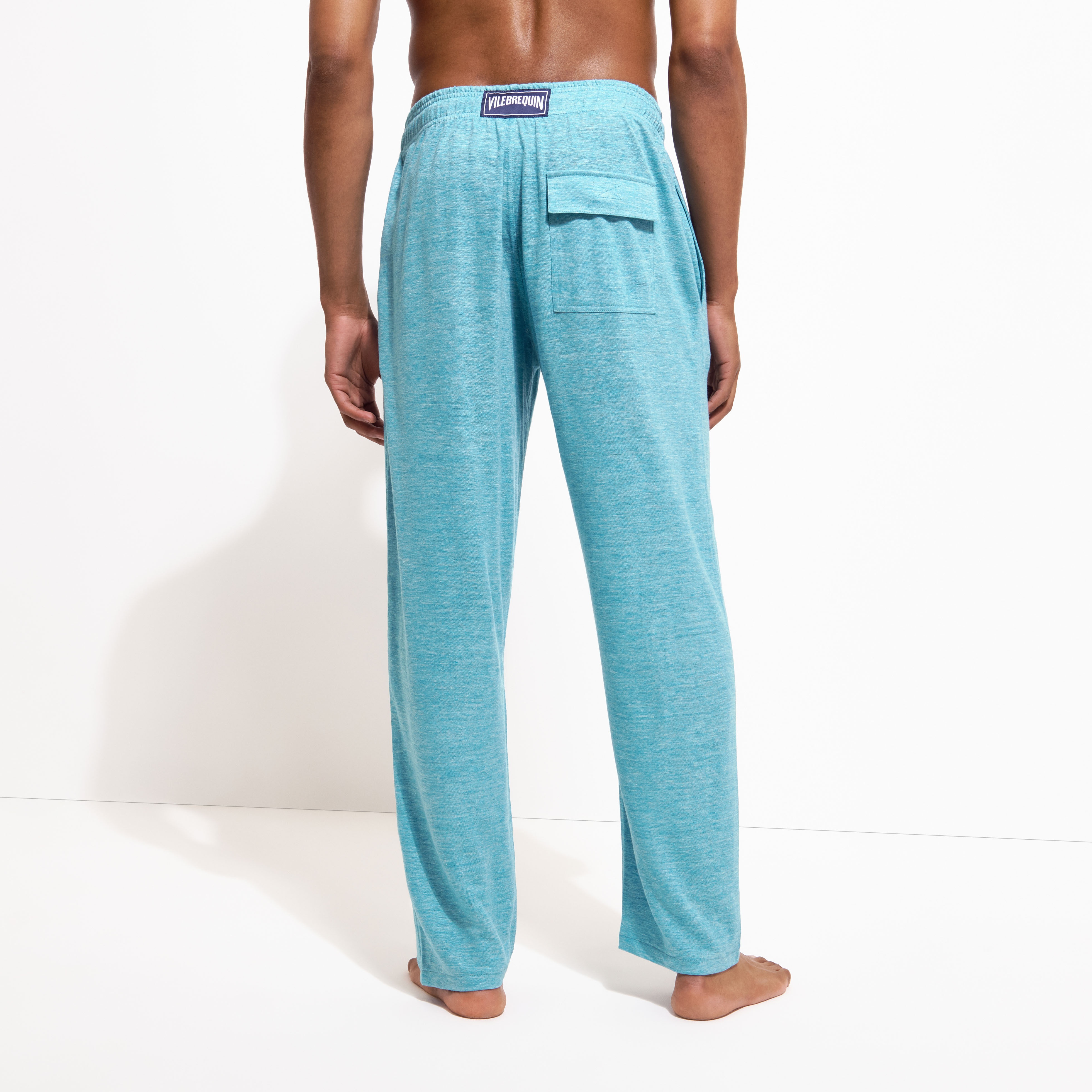 Unisex Linen Pants Solid - 4