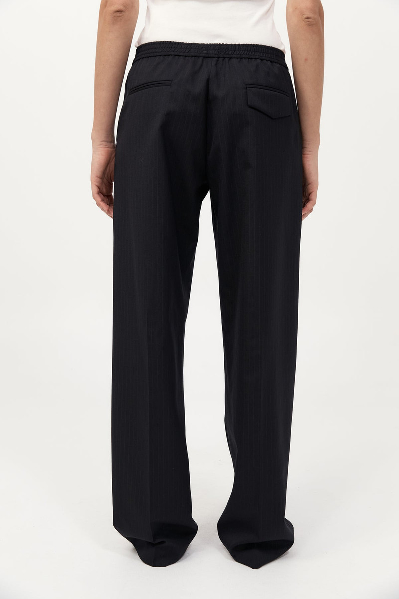 Tailored Active Pants - Black Pinstripe 4
