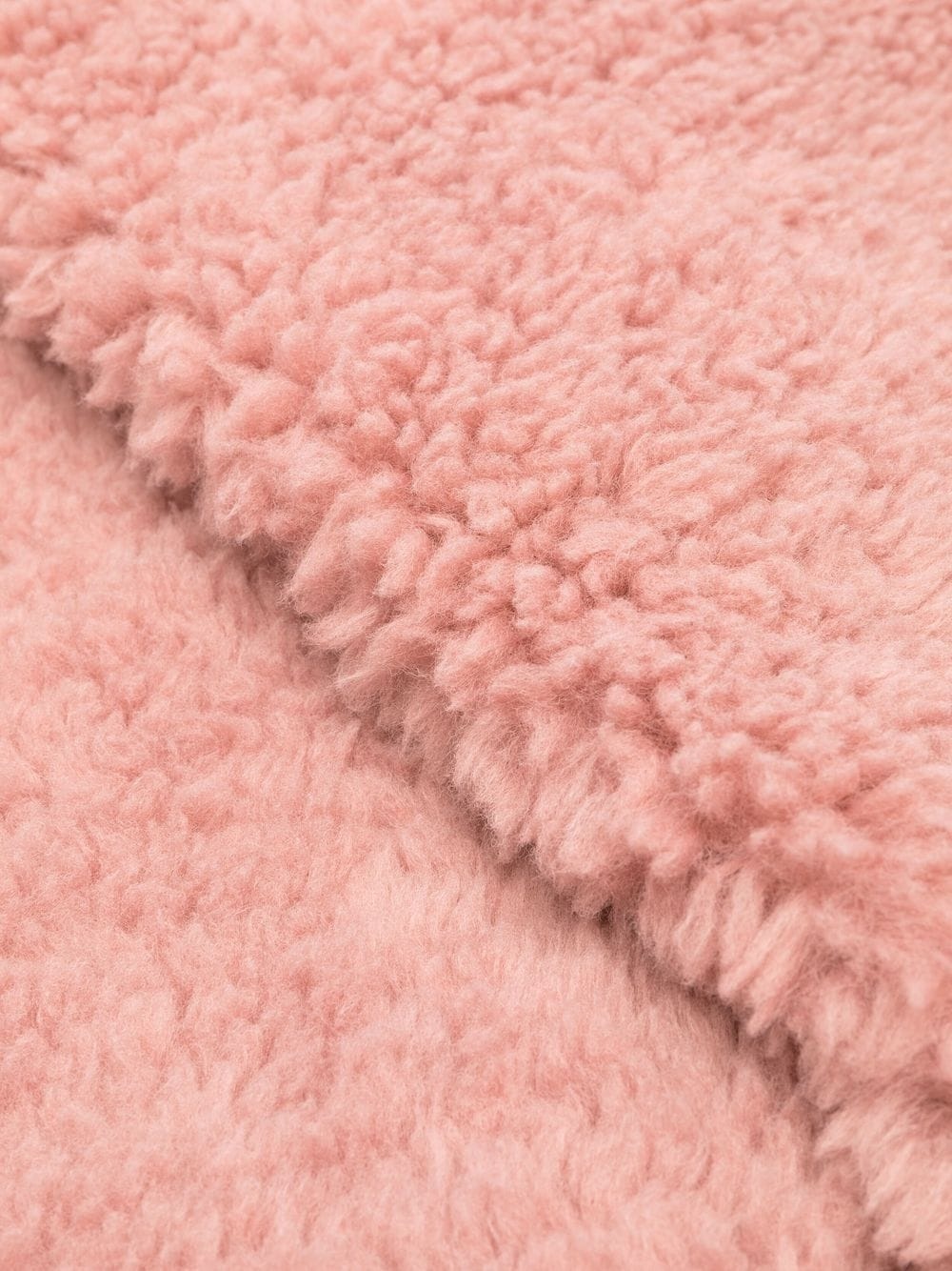 Faux-Fur logo-patch scarf - 2