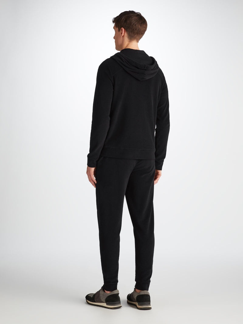 Men's Hoodie Isaac Terry Cotton Black 4