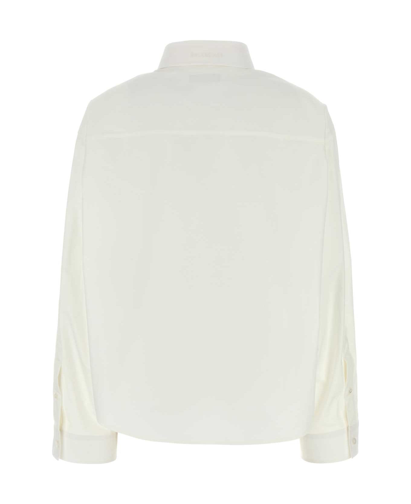 White Poplin Shirt - 2