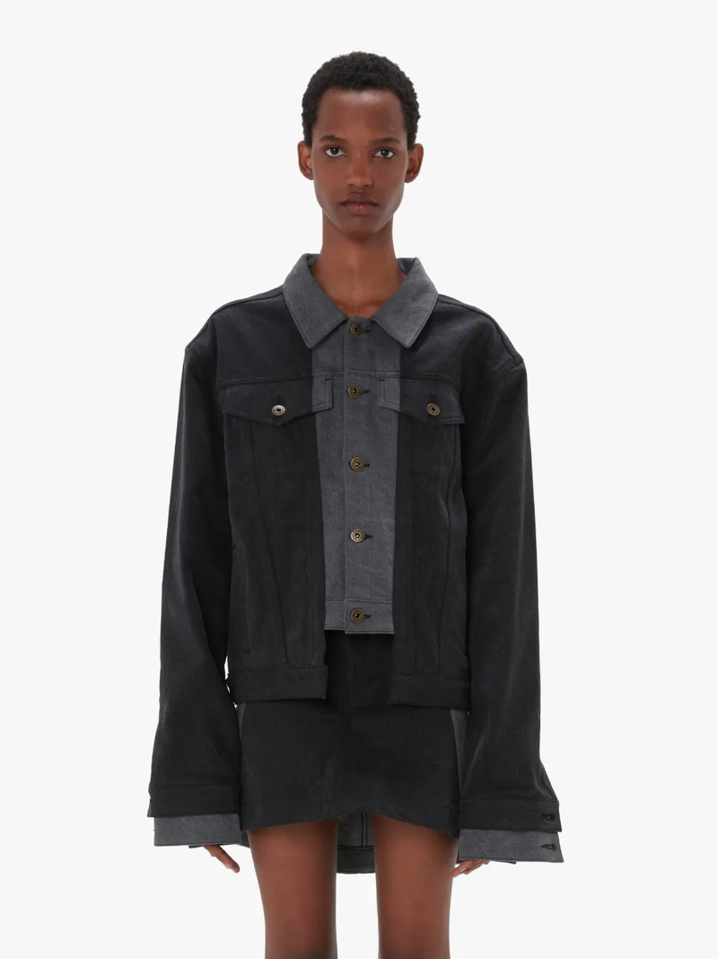 JW Anderson LAYERED DENIM JACKET outlook