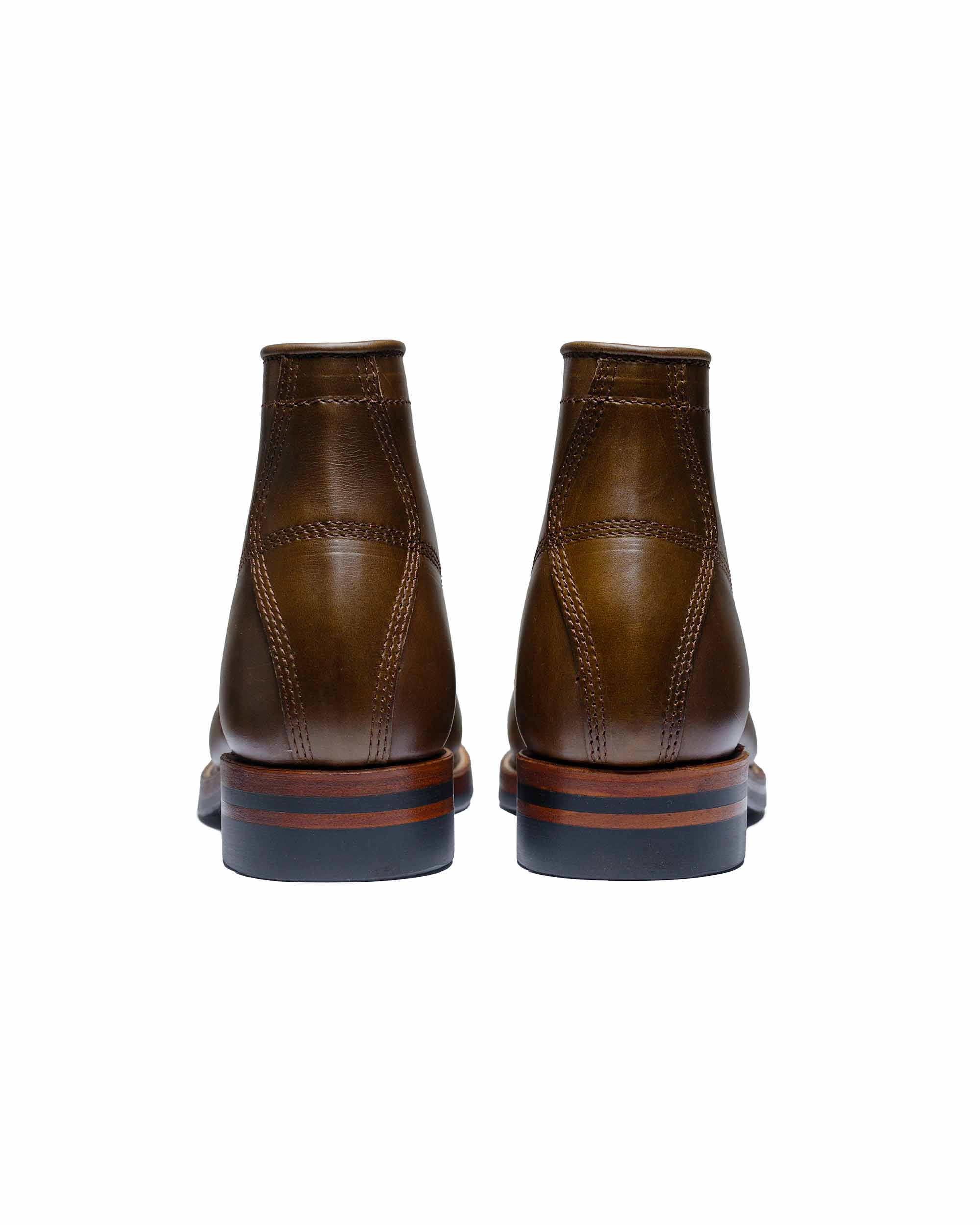 El Capitan Boots Horween Leather CXL Dark Olive - 4