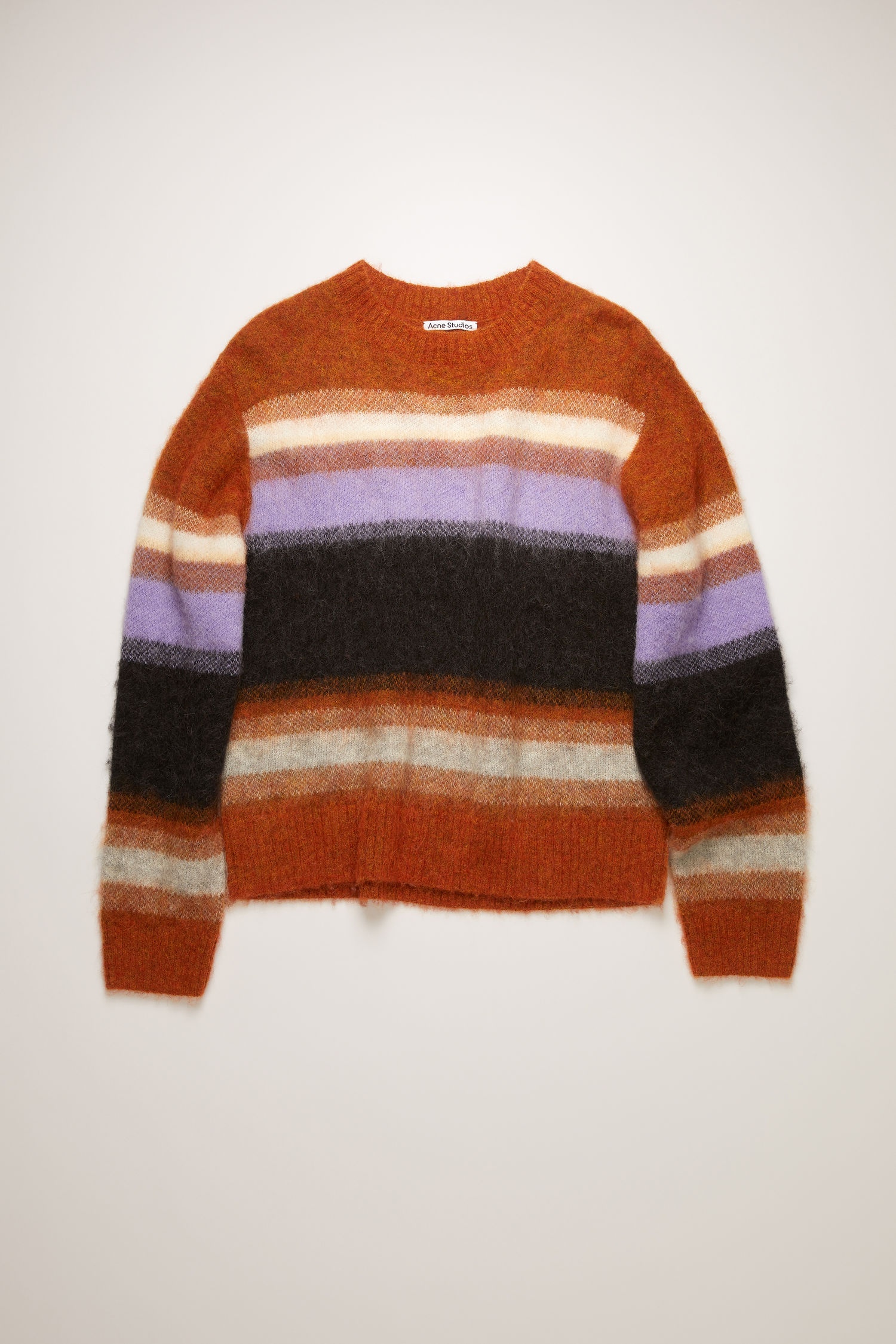 Striped sweater pumpkin orange/multi - 1