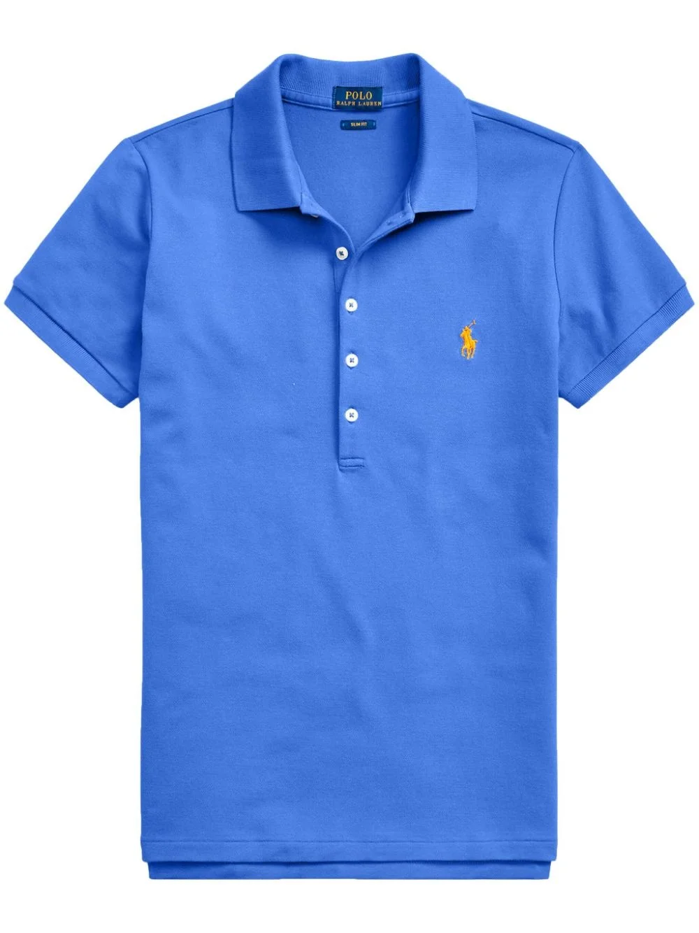 Julie logo-embroidered polo shirt - 1